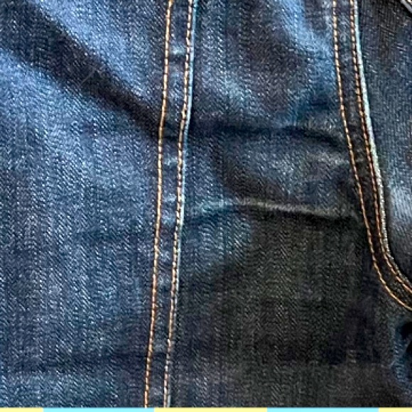 Vintage J.Crew Jean Jacket Dark Rinse (Circa 2000) women's - Picture 14 of 16